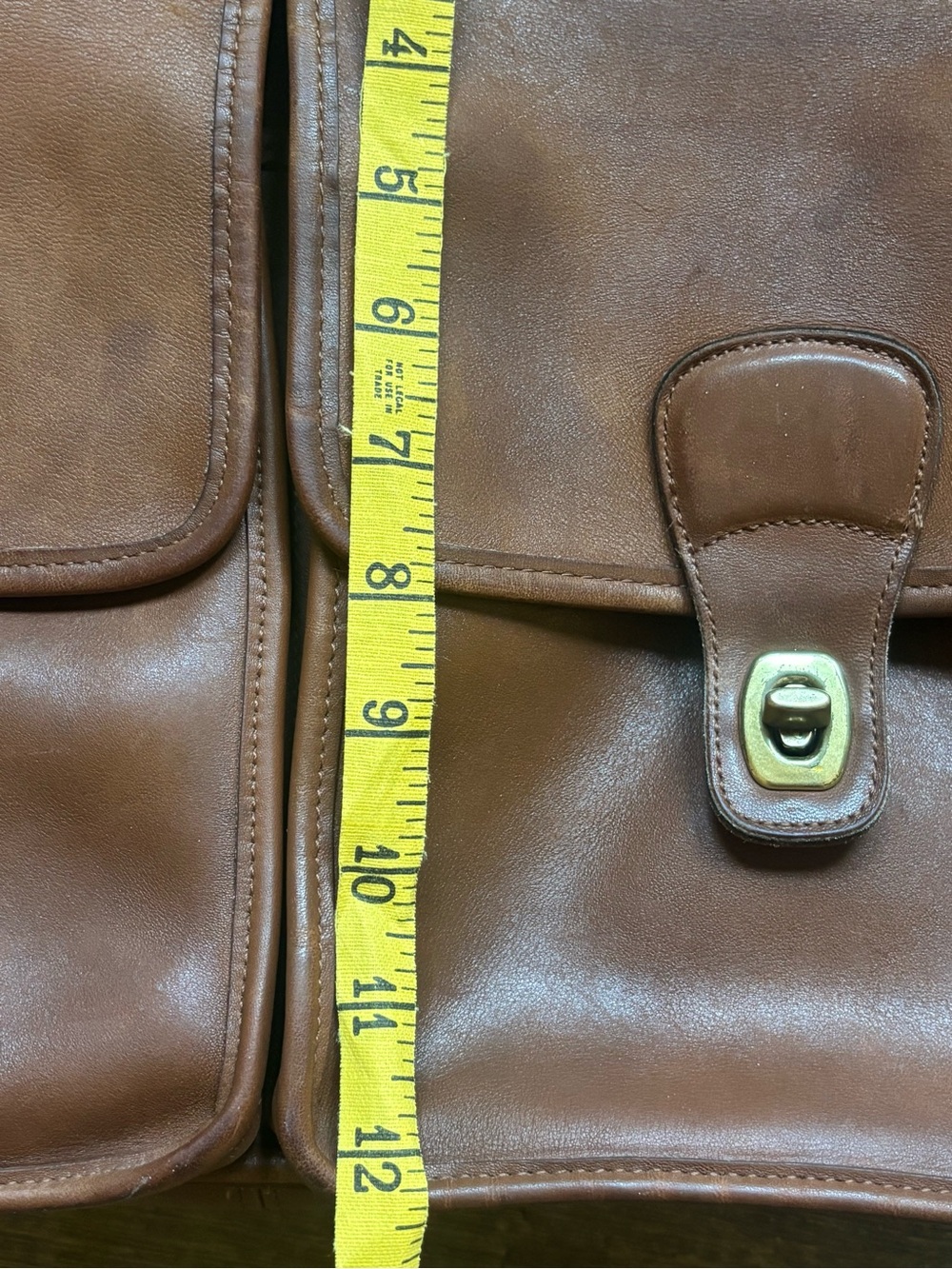 Coach LARGE Vintage 5279 Brown Kensington Leather Briefcase/Laptop Bag - Picture 16 of 16